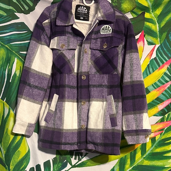 Plaid Women's Teddy Jacket